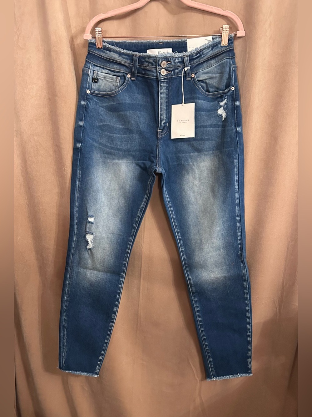 KANCAN HIGH RISE ANKLE SKINNY JEANS